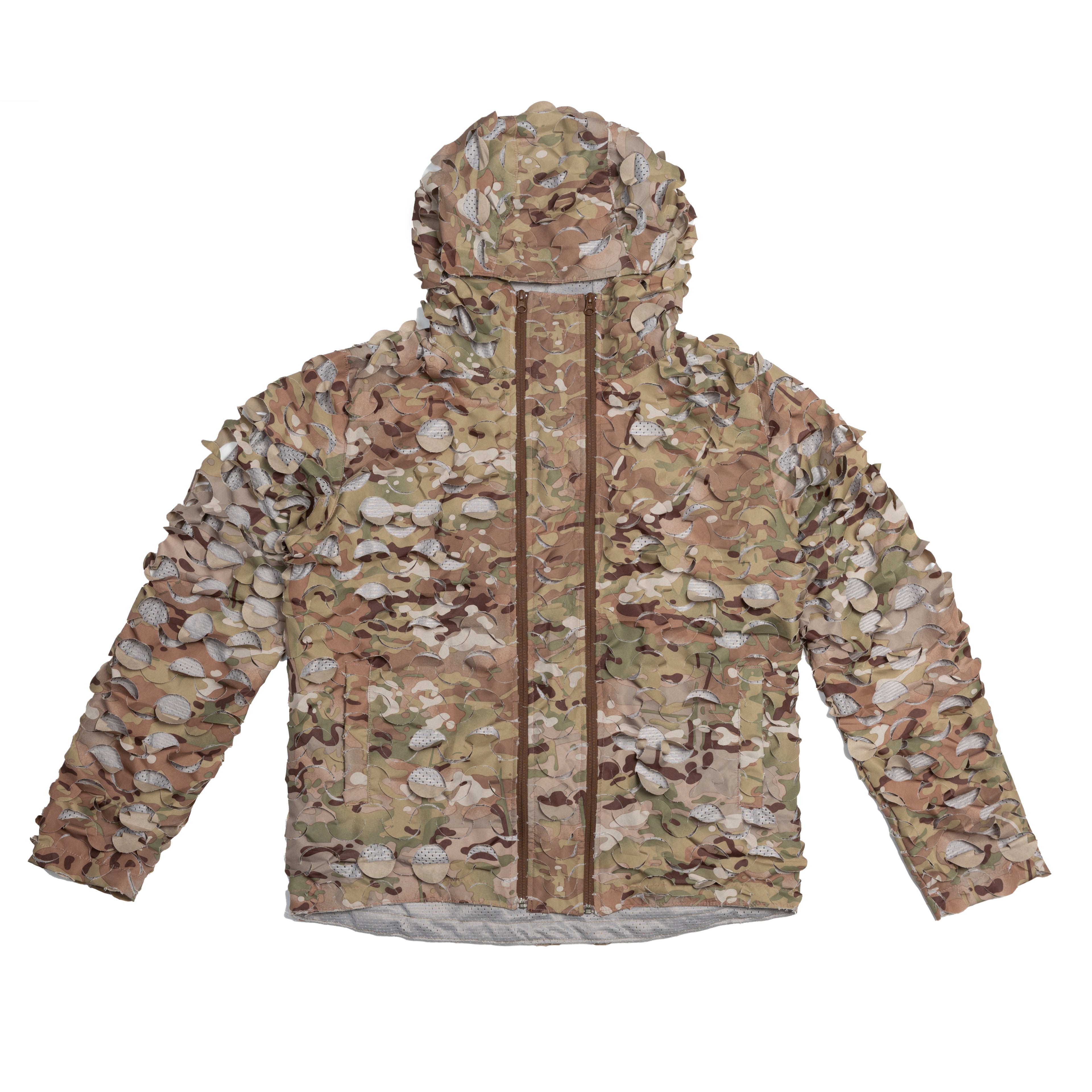 Dust Camo Ghillie Windbreaker Jacket