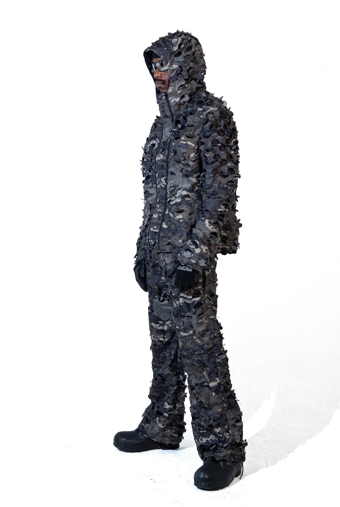 Shadow Camo Ghillie Windbreaker Jacket
