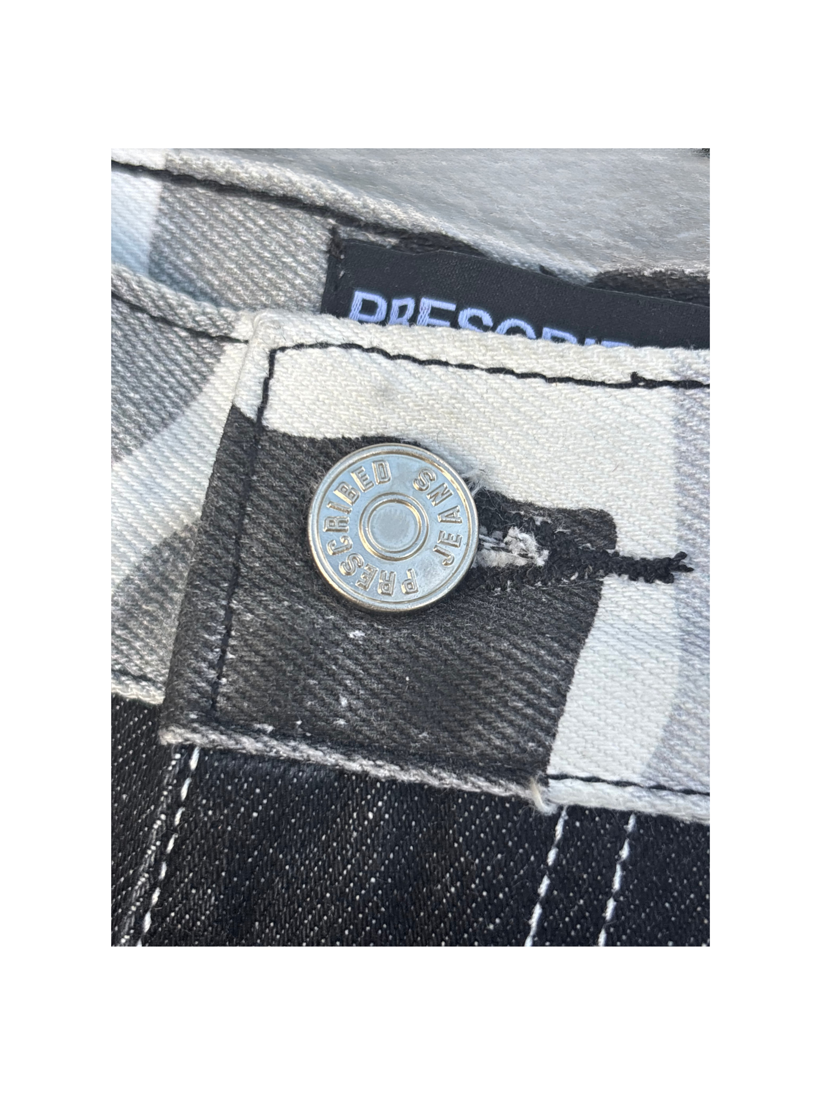 Double Dose Denim Snow Camo Jeans