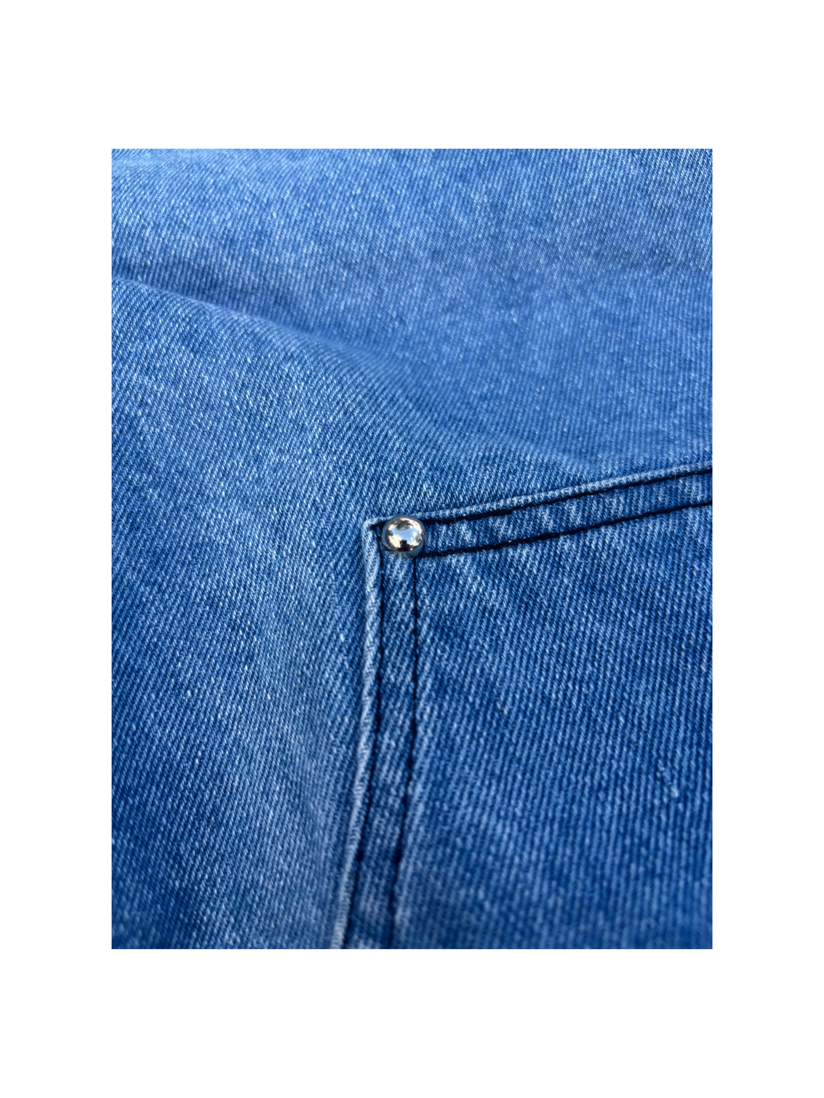 Double Dose Denim Woodland Camo Jeans