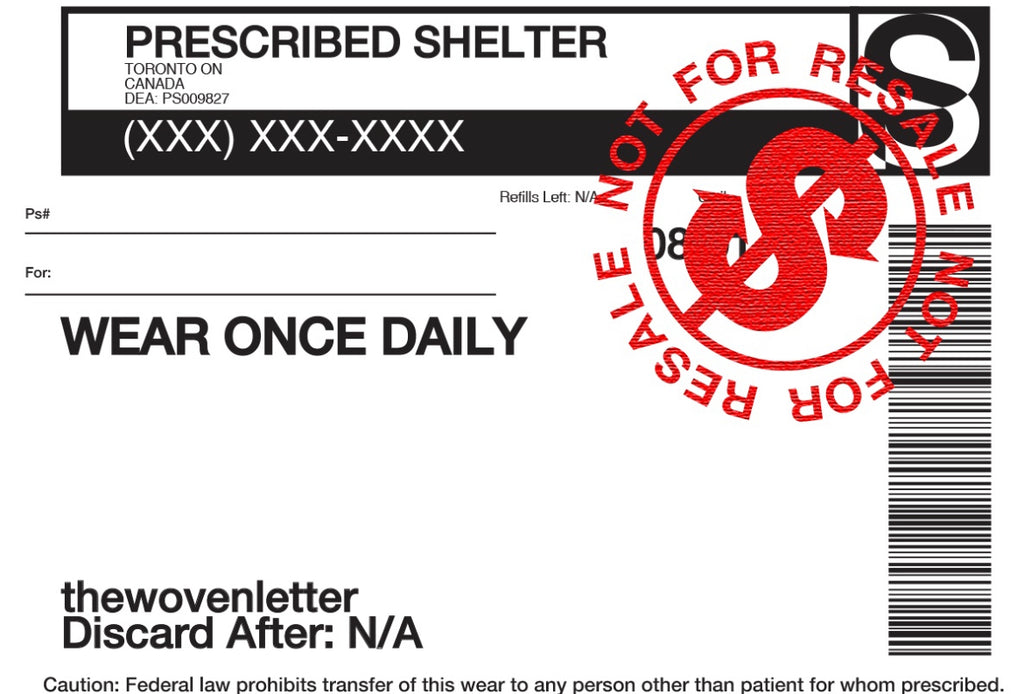 Prescription Label Mat (Custom)