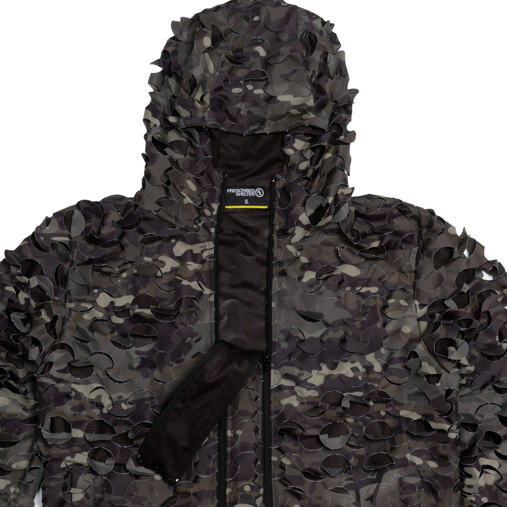 Shadow Camo Ghillie Windbreaker Jacket