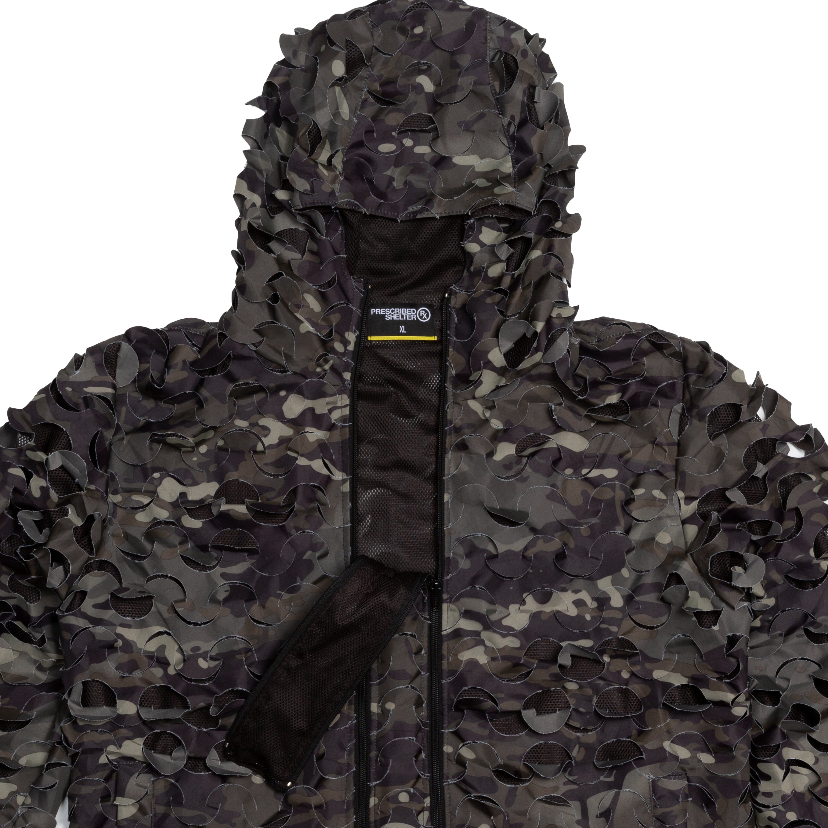 Shadow Camo Ghillie Windbreaker Jacket