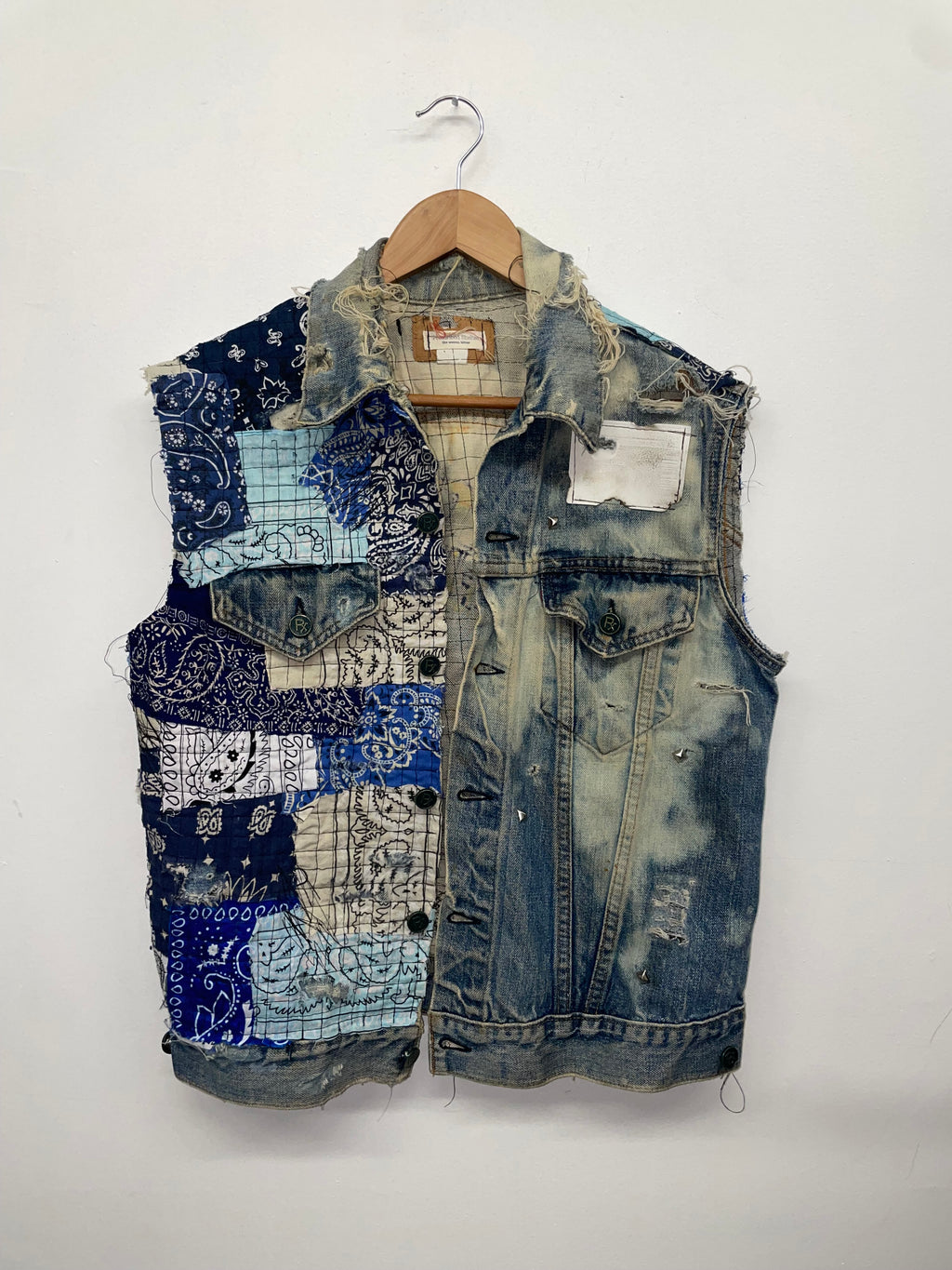 Vintage Trucker Vest