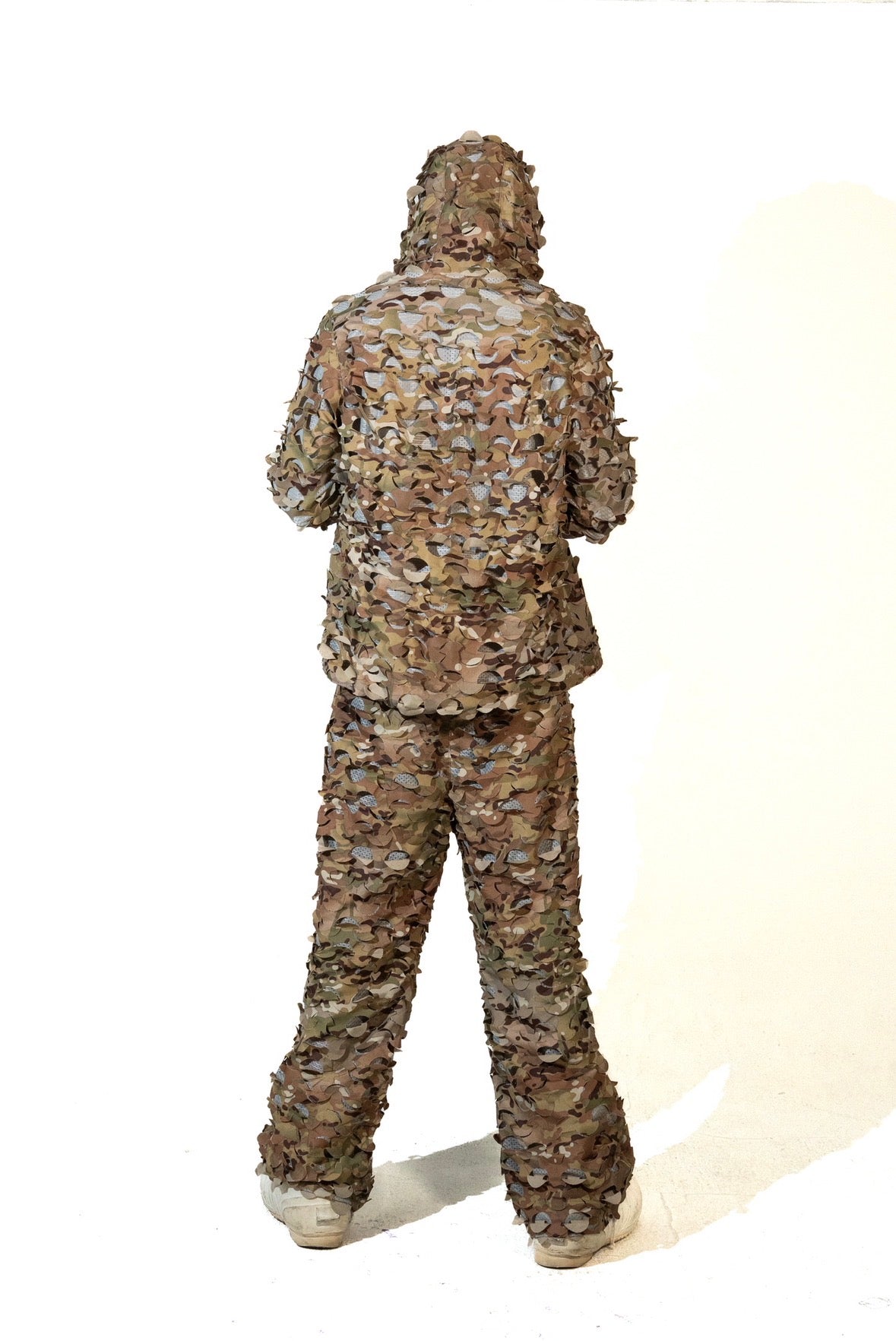 Dust Camo Ghillie Windbreaker Jacket