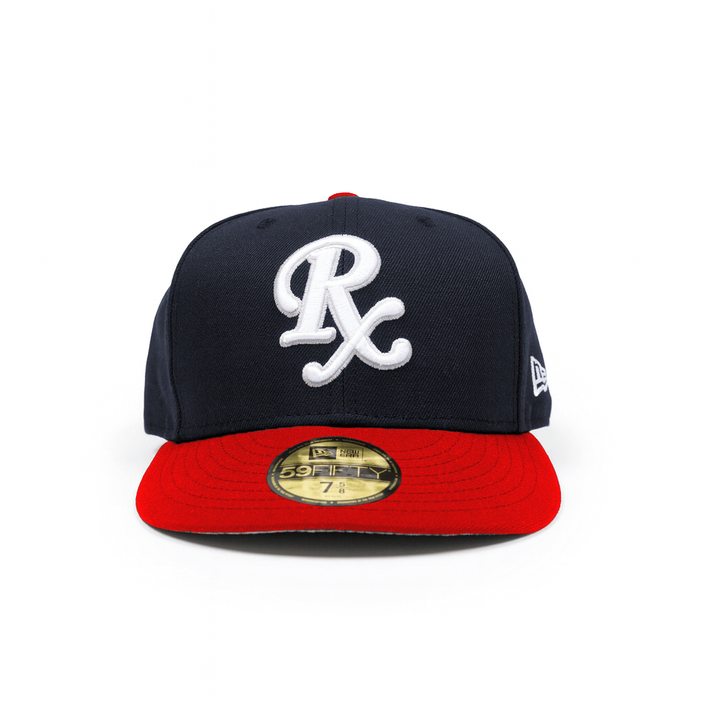 Classic Navy/Red Rx Fitted Cap