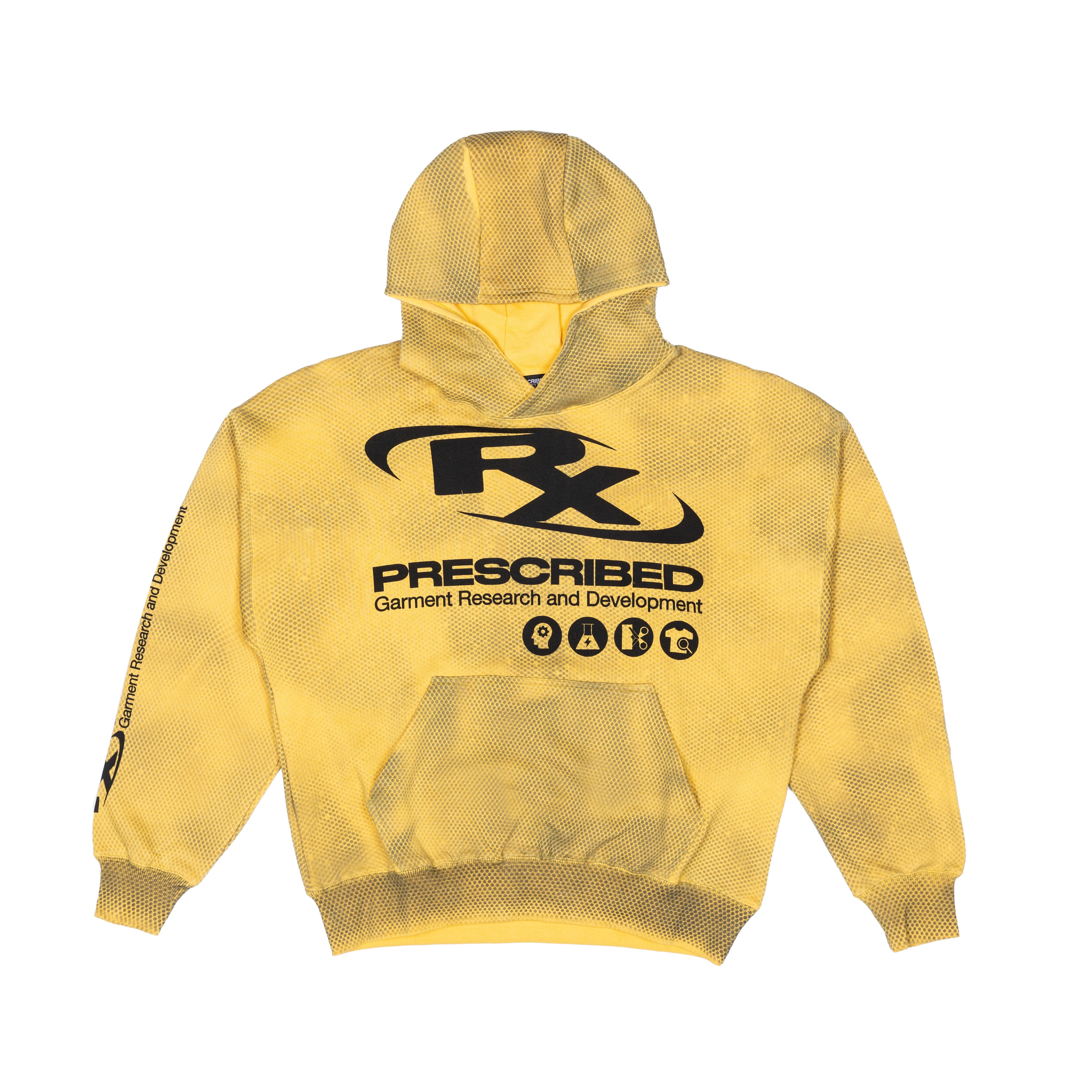 Yellow Sport Rx Pullover Hoodie