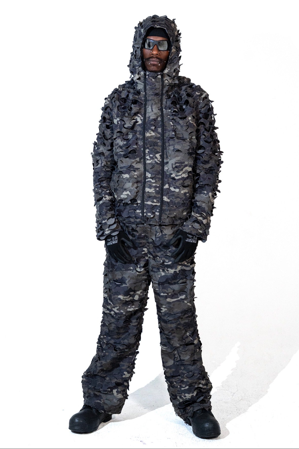 Shadow Camo Ghillie Windbreaker Jacket