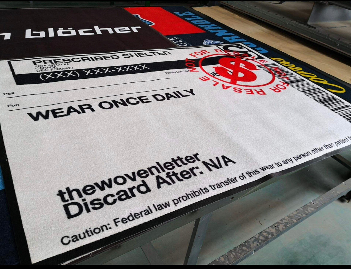 Prescription Label Mat (Custom)