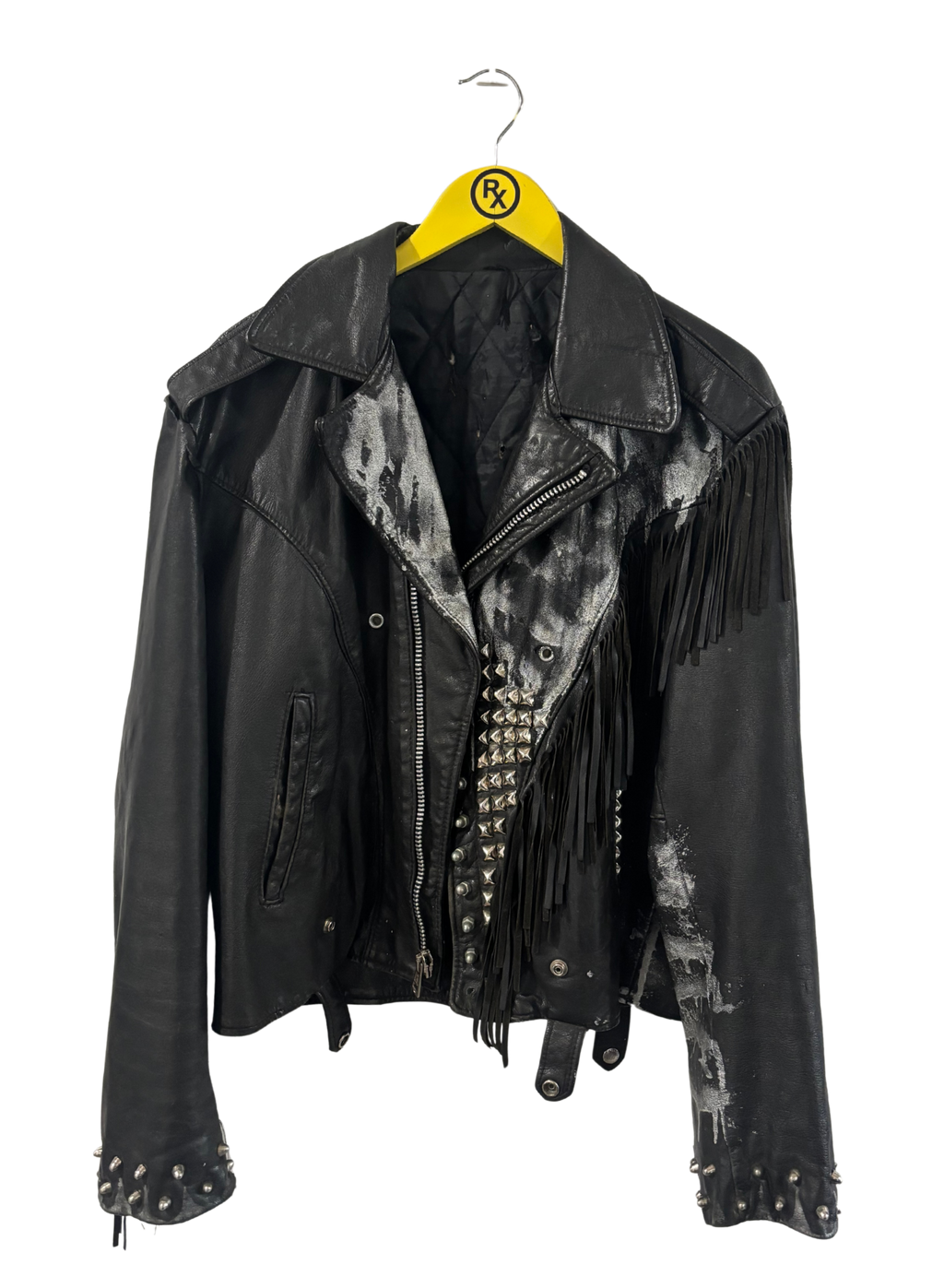 Vintage Studded Leather Jacket