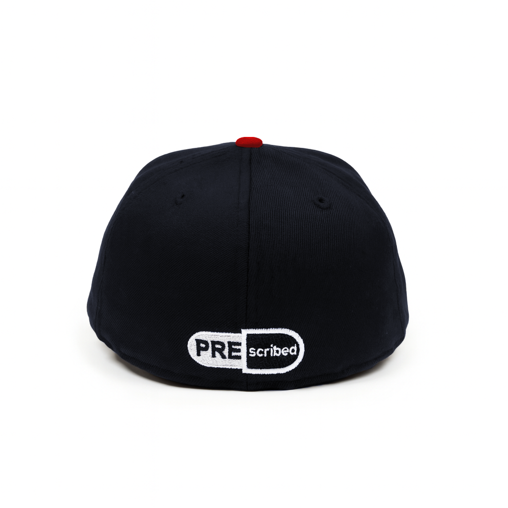 Classic Navy/Red Rx Fitted Cap