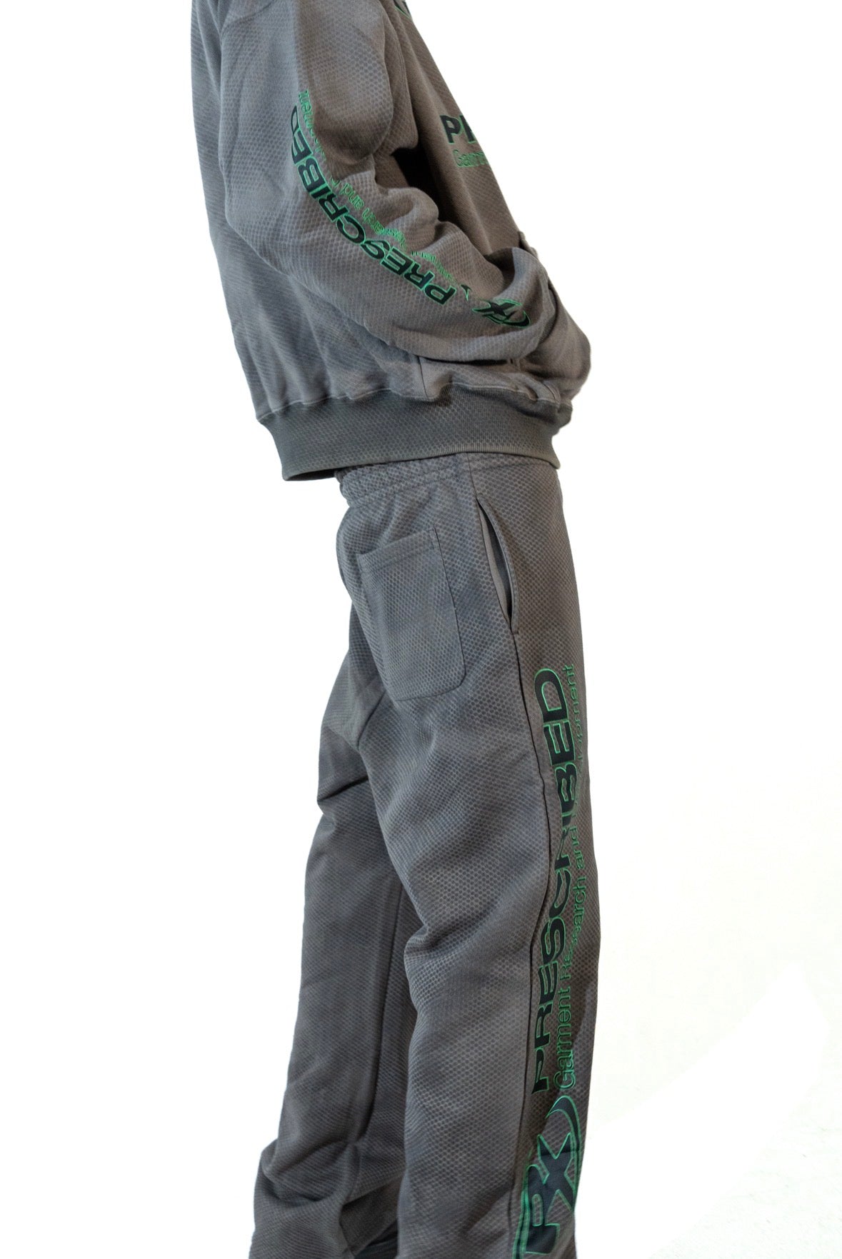 Grey Sport Rx Pullover Hoodie