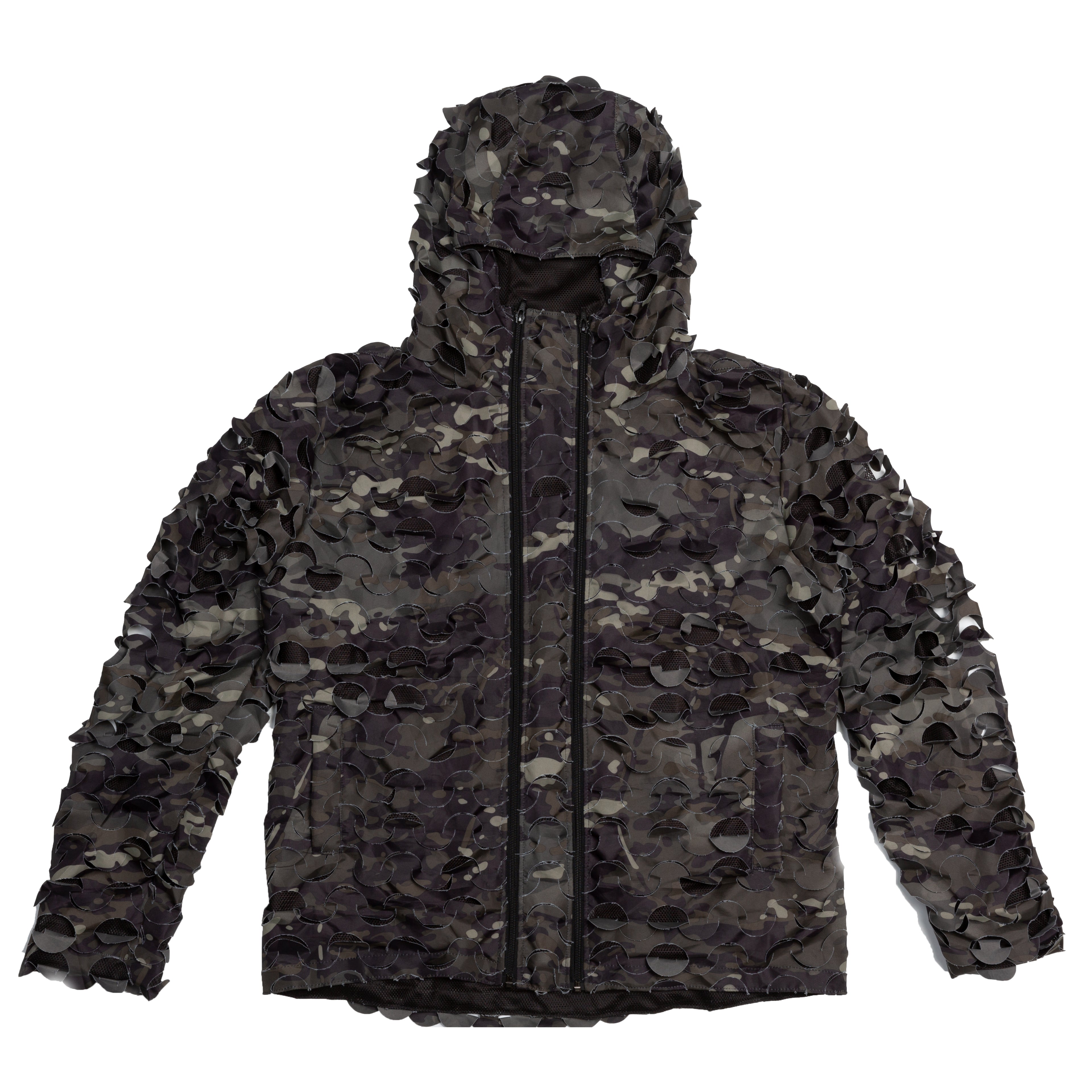 Shadow Camo Ghillie Windbreaker Jacket