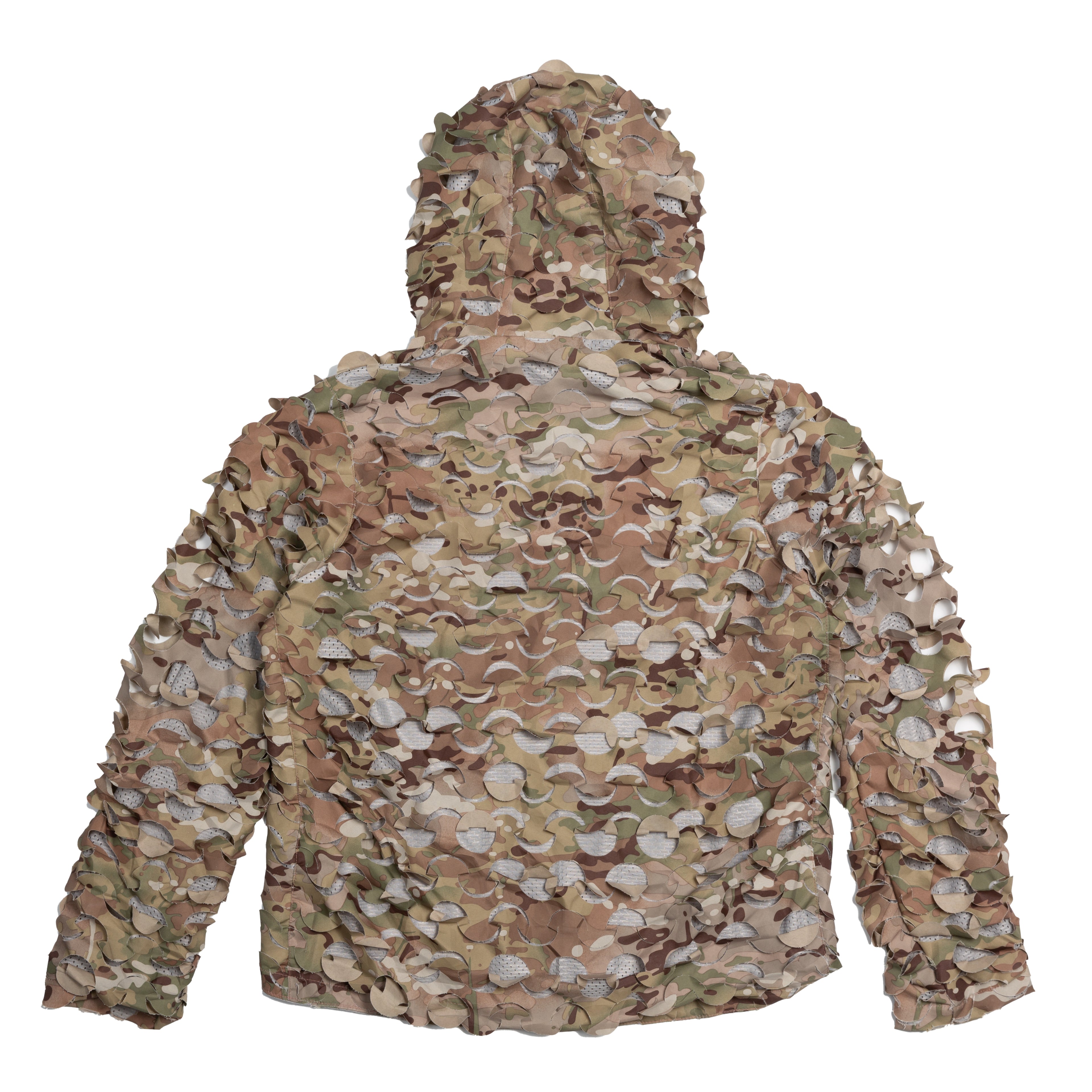 Dust Camo Ghillie Windbreaker Jacket