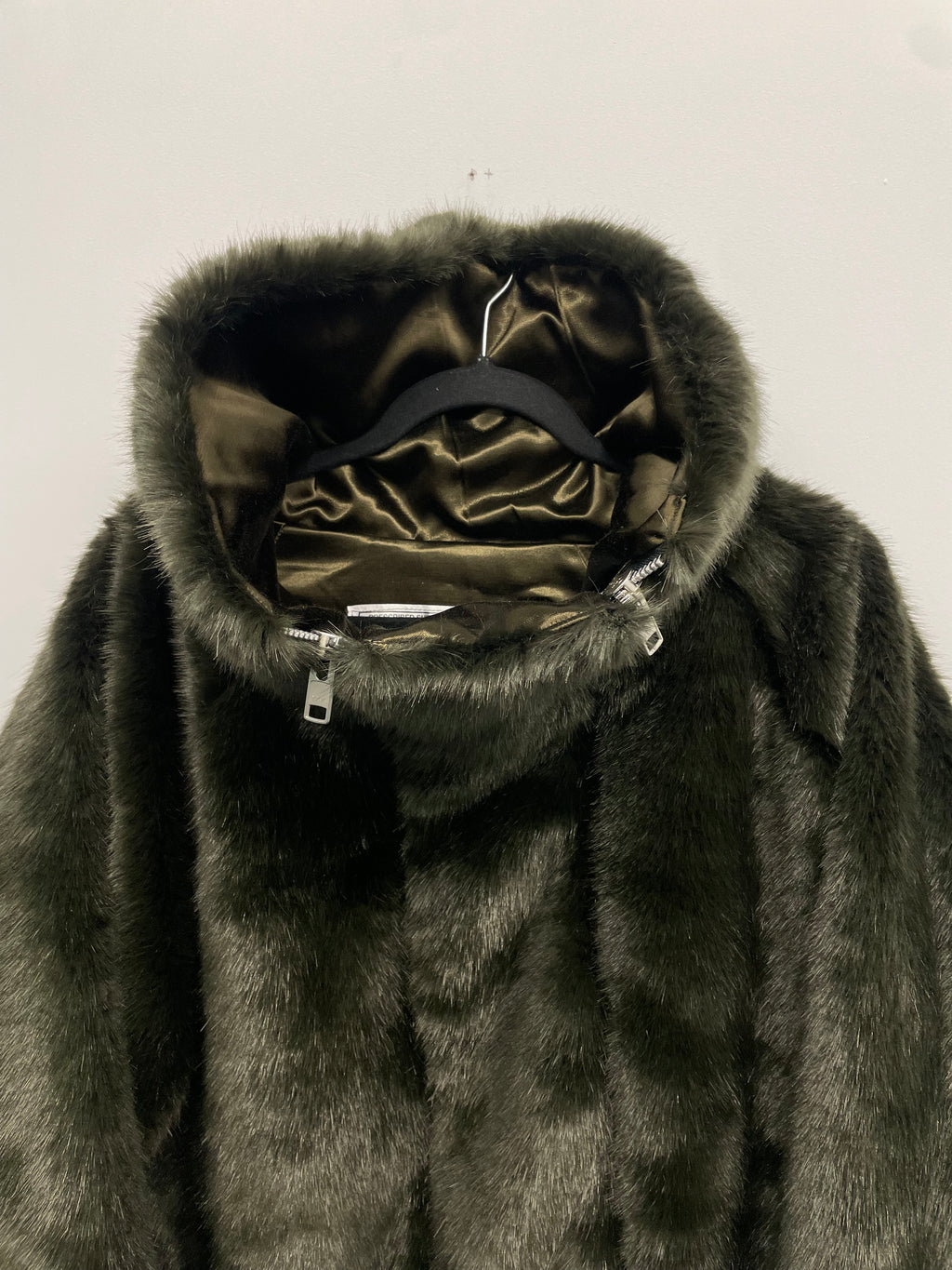 Double Zip Fur Coat