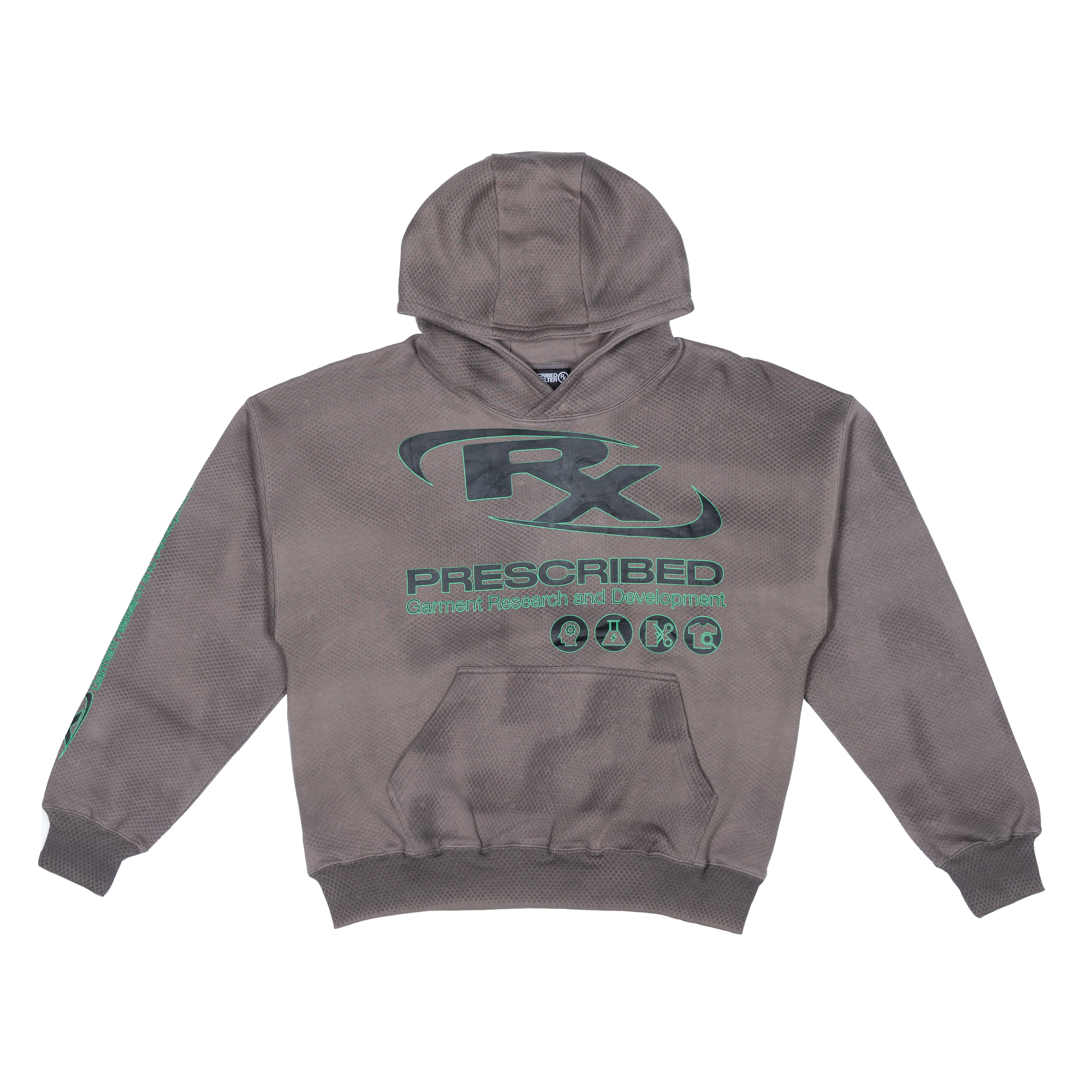 Grey Sport Rx Pullover Hoodie