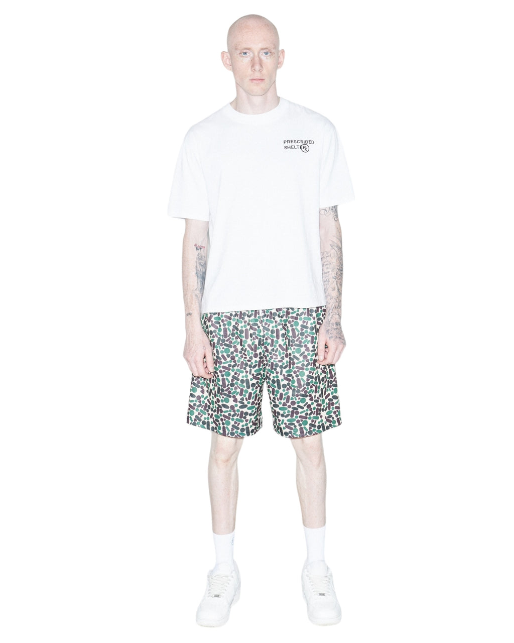 Pill Camo Mesh Shorts