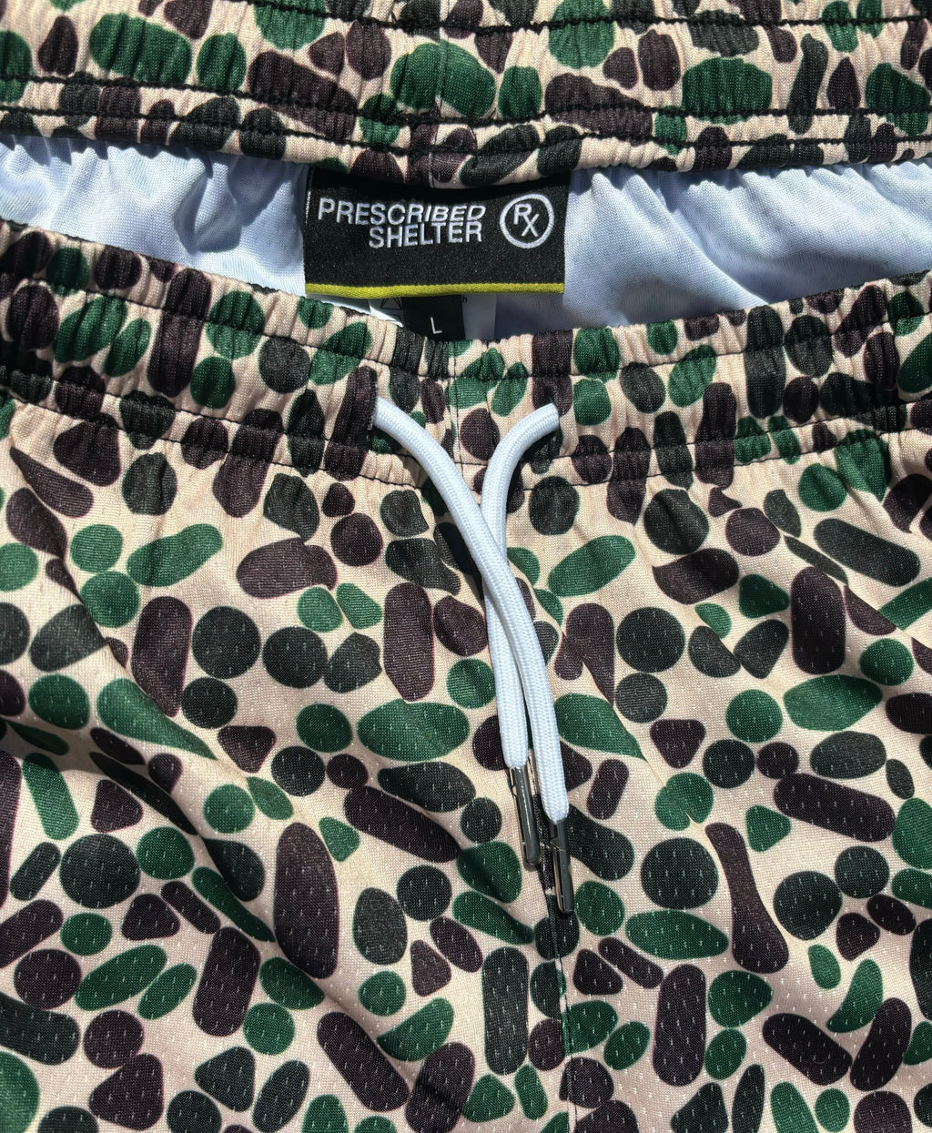 Pill Camo Mesh Shorts