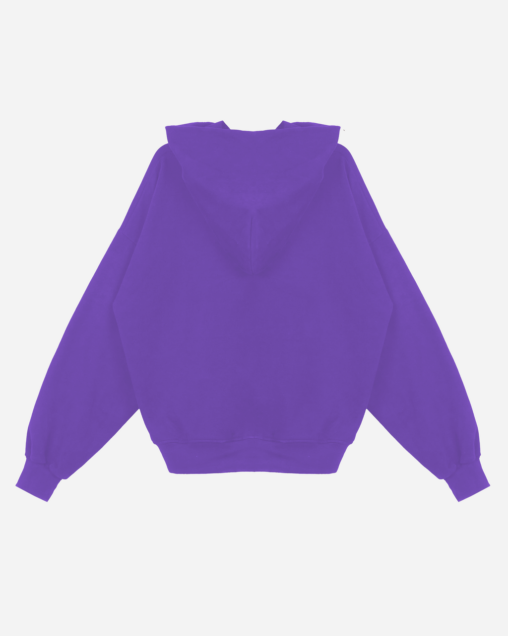 Purple Script Label Hoodie