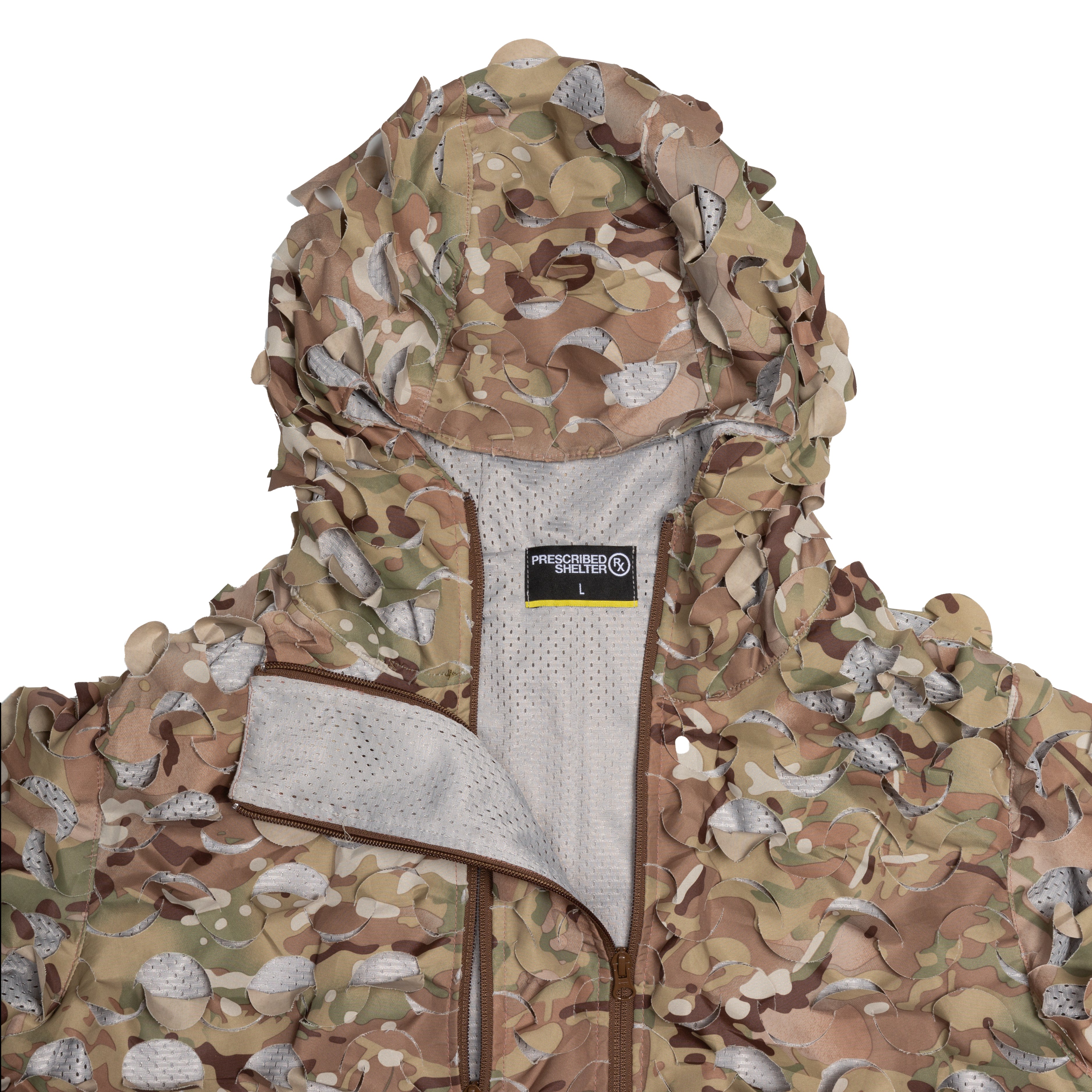 Dust Camo Ghillie Windbreaker Jacket