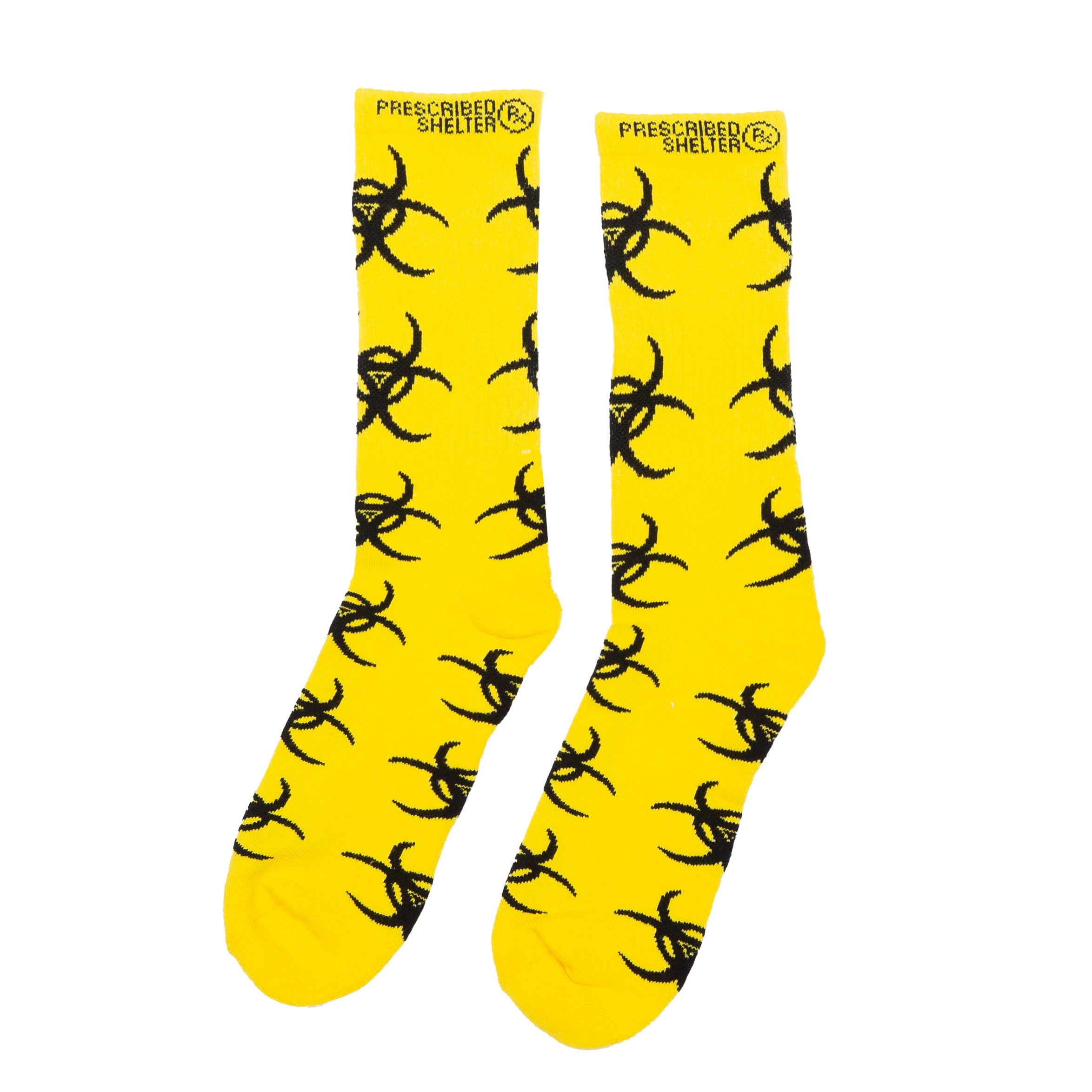 Yellow Hazard Socks