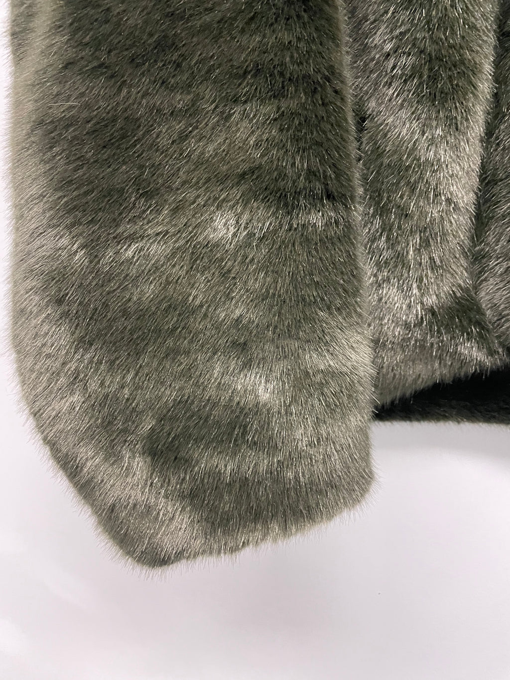 Double Zip Fur Coat