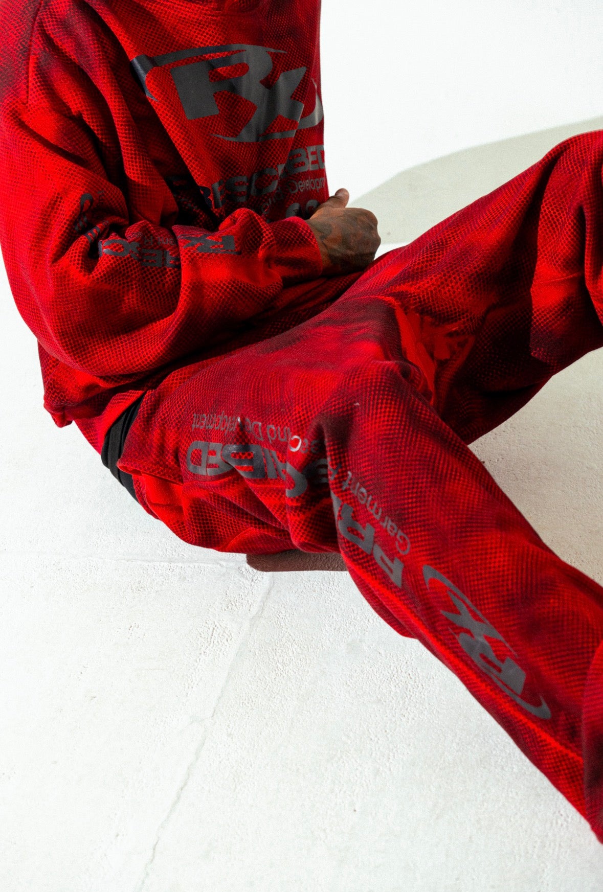 Red Sport Rx Sweatpants