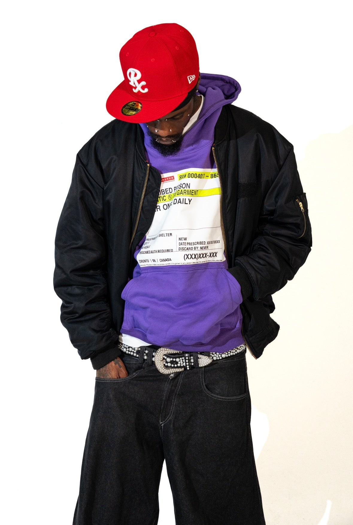 Classic Red Rx Fitted Cap