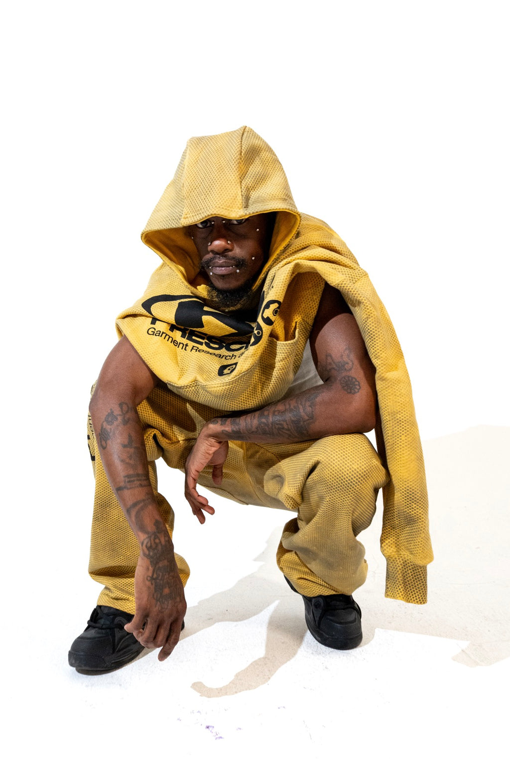 Yellow Sport Rx Pullover Hoodie