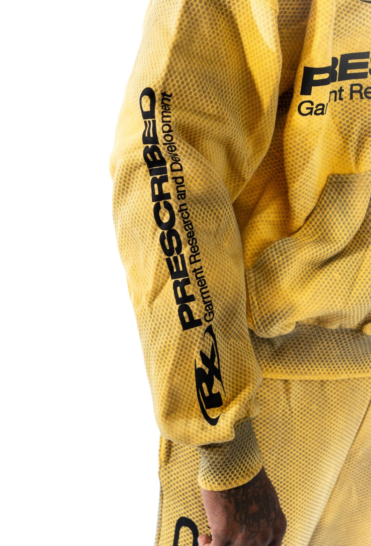 Yellow Sport Rx Pullover Hoodie