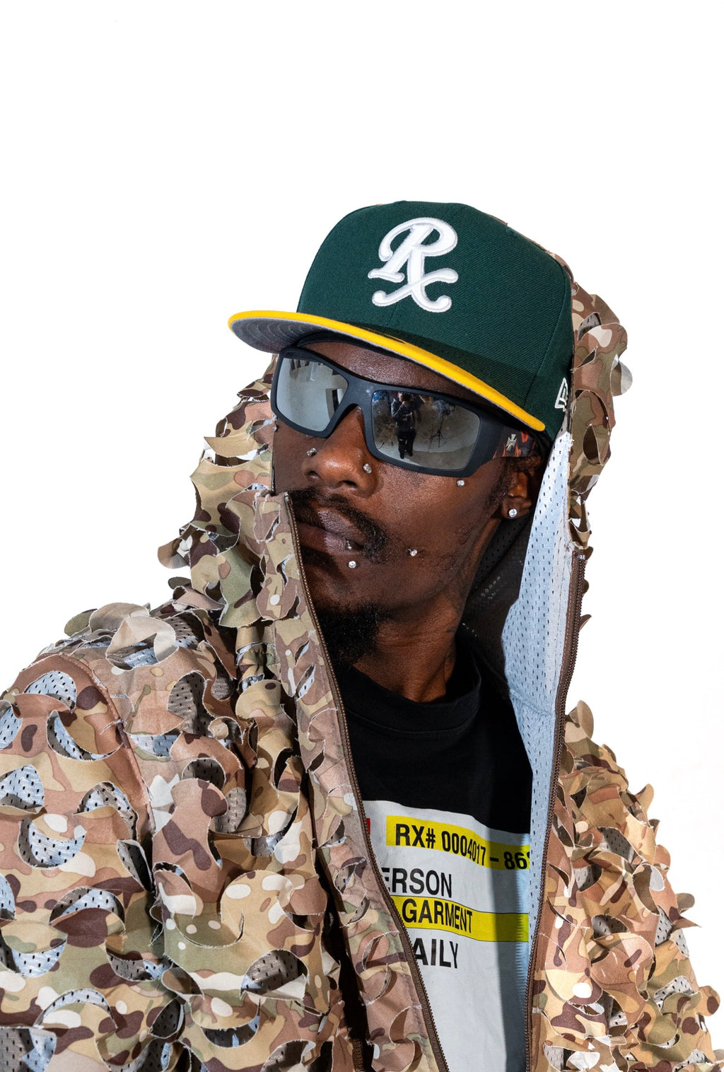 Classic Green/Yellow Rx Fitted Cap