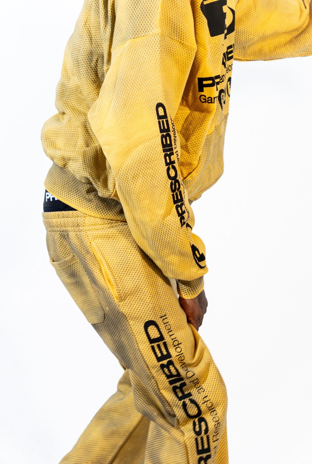 Yellow Sport Rx Pullover Hoodie