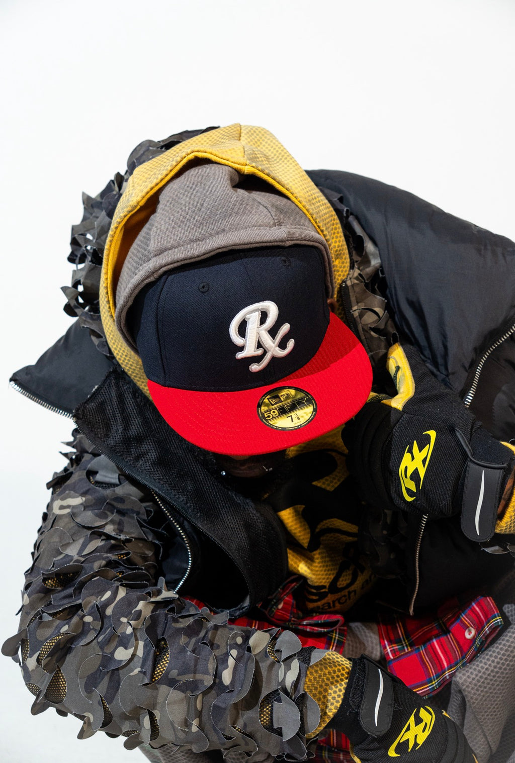 Classic Navy/Red Rx Fitted Cap