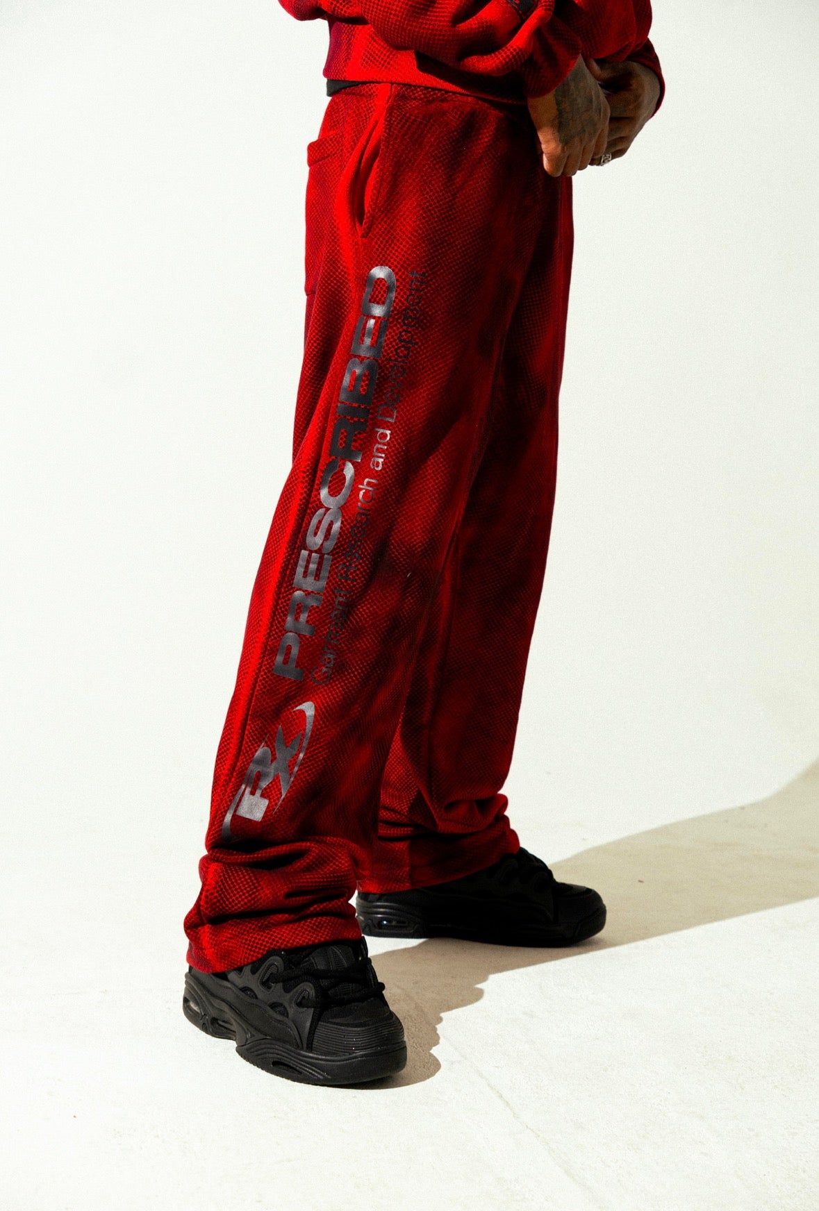 Red Sport Rx Sweatpants