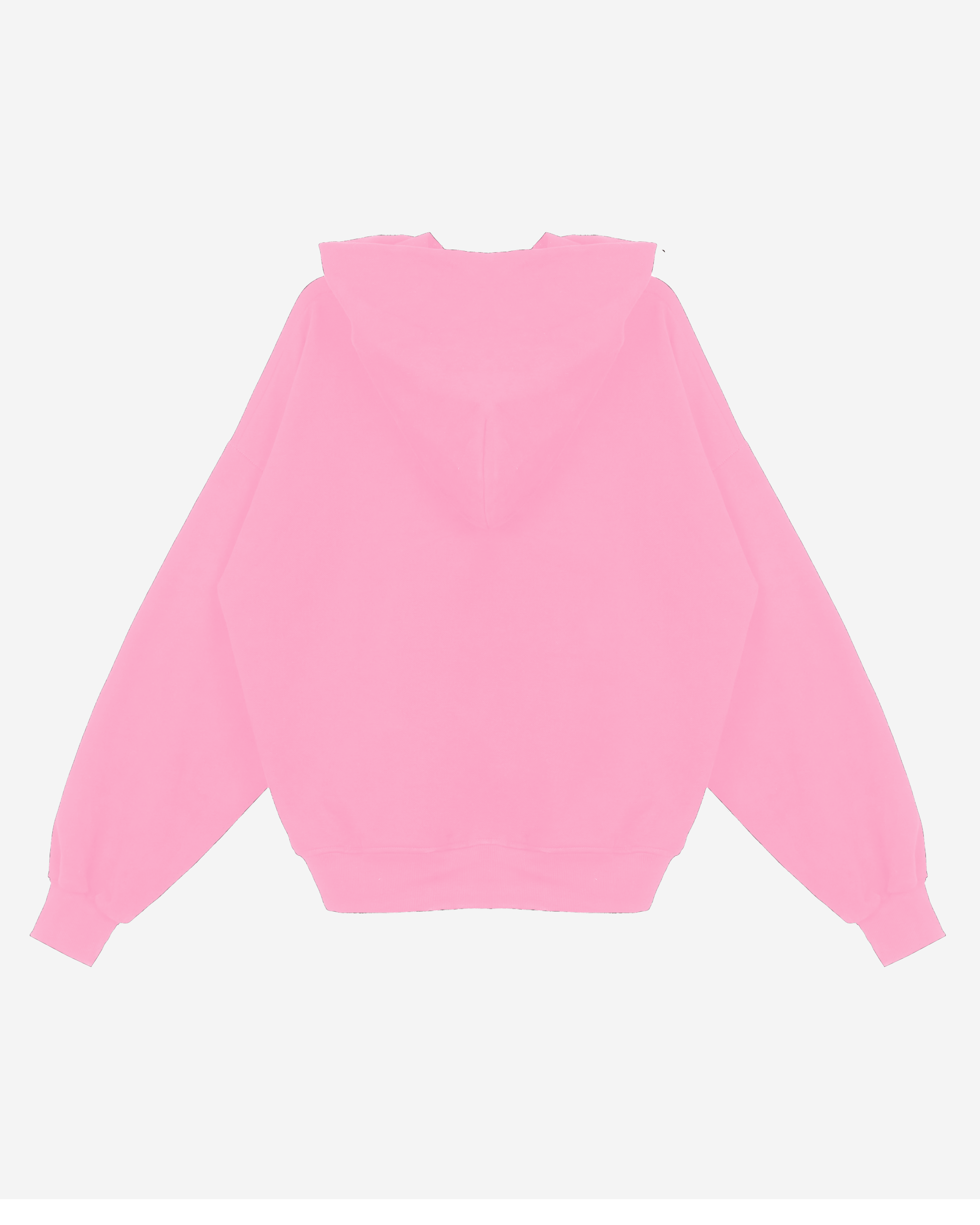 Pink Script Label Hoodie