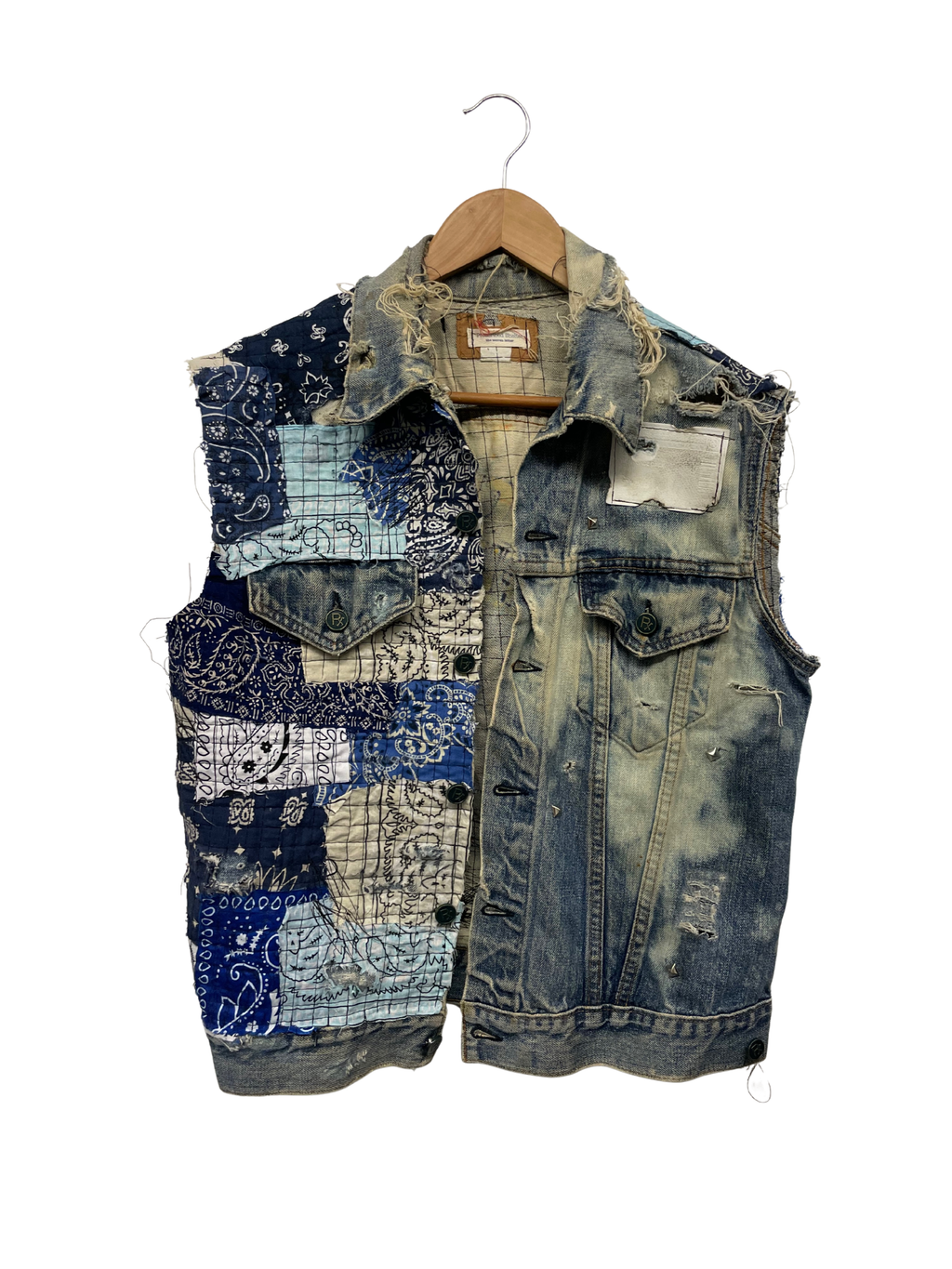 Vintage Trucker Vest