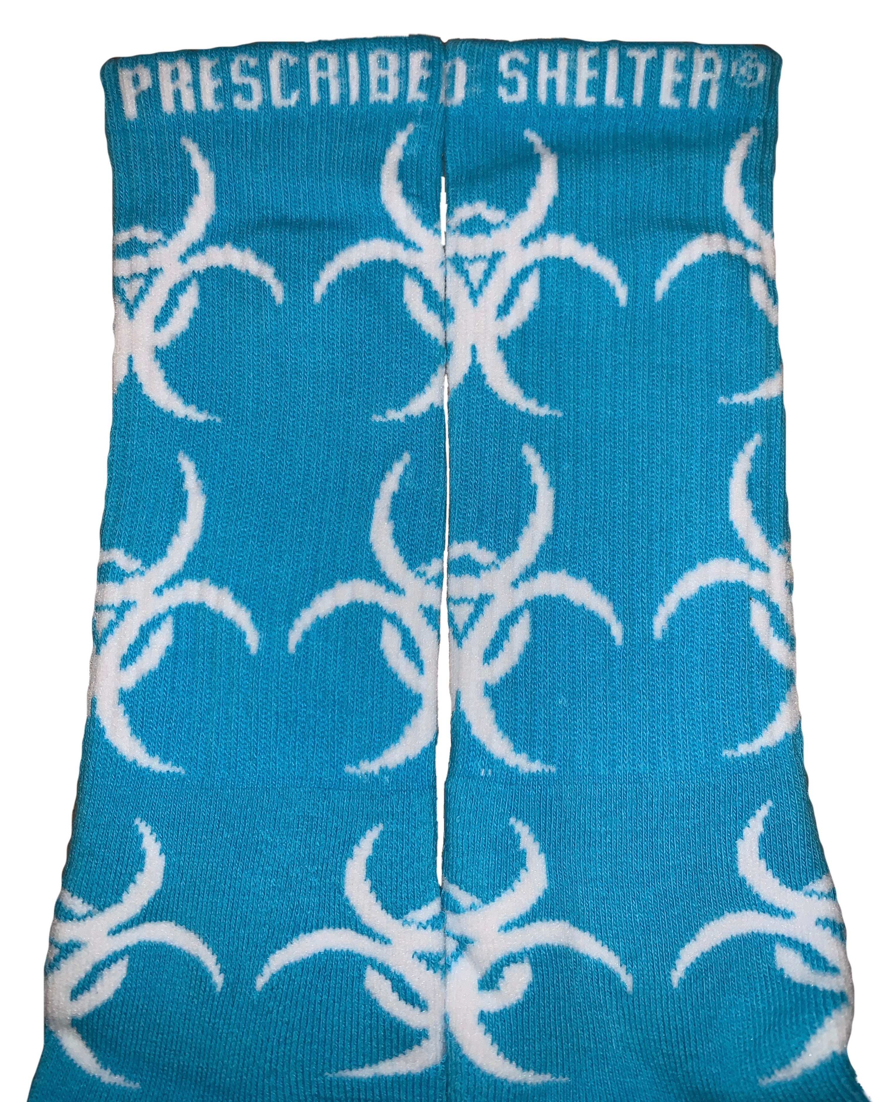 Blue Hazard Socks