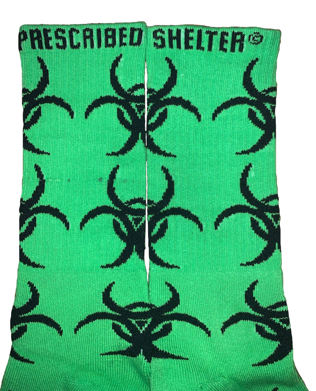 Green Hazard Socks